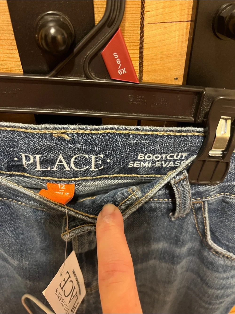 The Children's Place Girls Blue Bootcut Jeans
